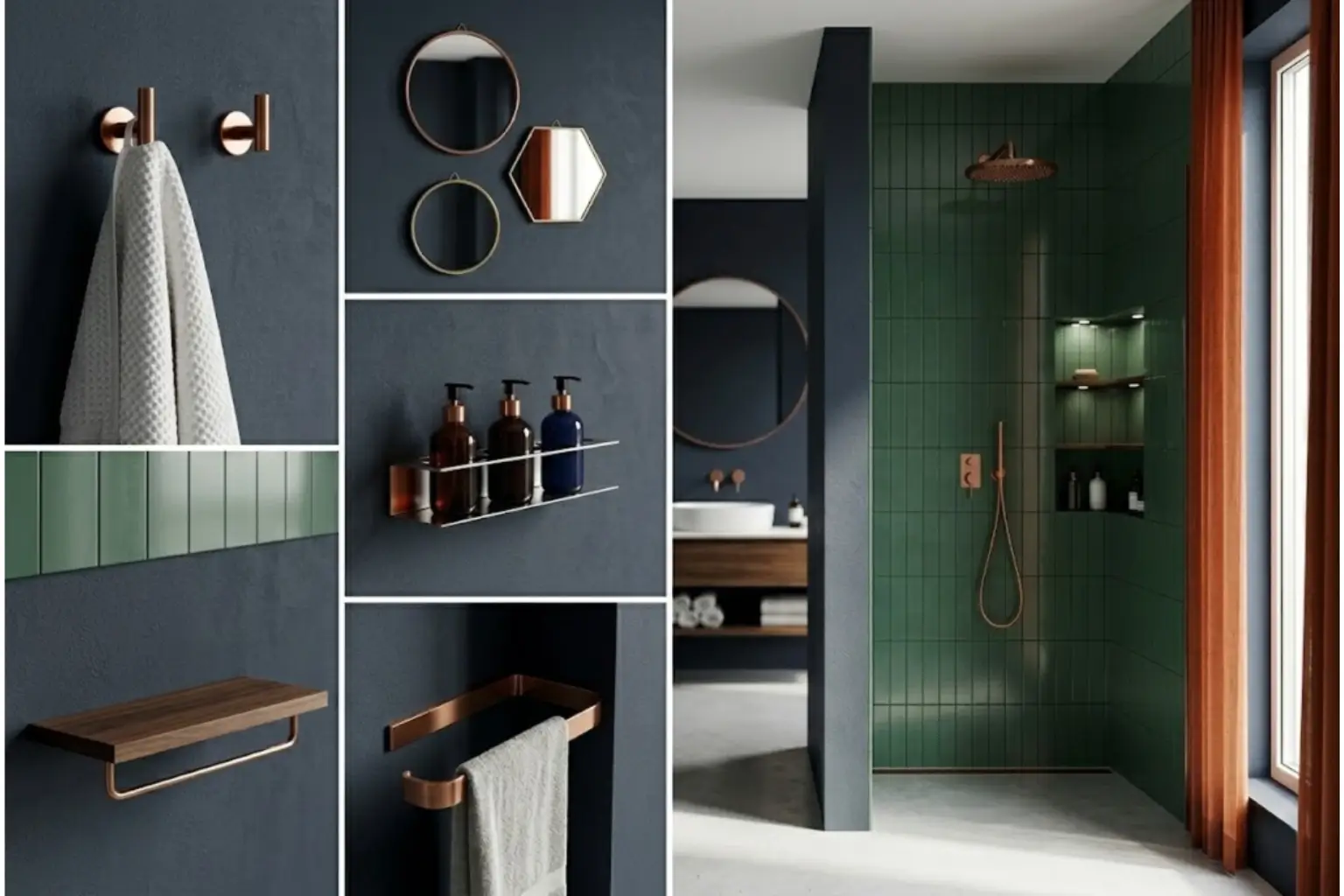 6 Tiny Bathroom Wall Ideas That Work in Tight Spaces