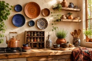 8 Boho Kitchen Wall Décor Ideas That Look Natural