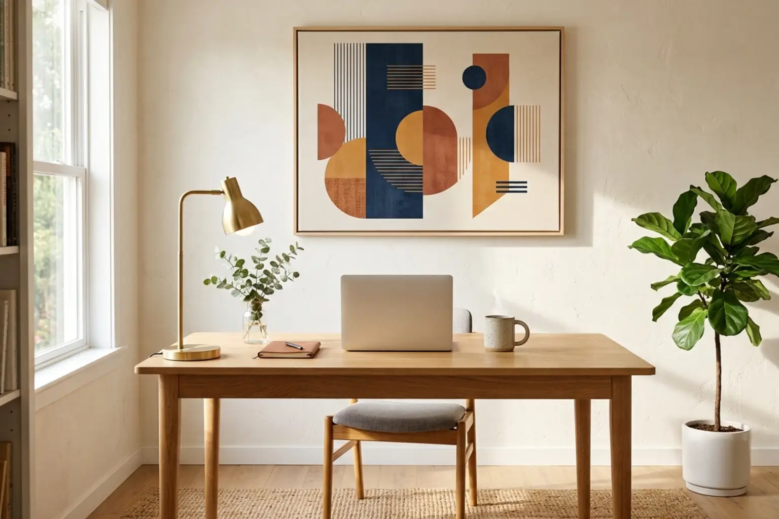 7 Home Office Wall Art Ideas That Inspire Productivity