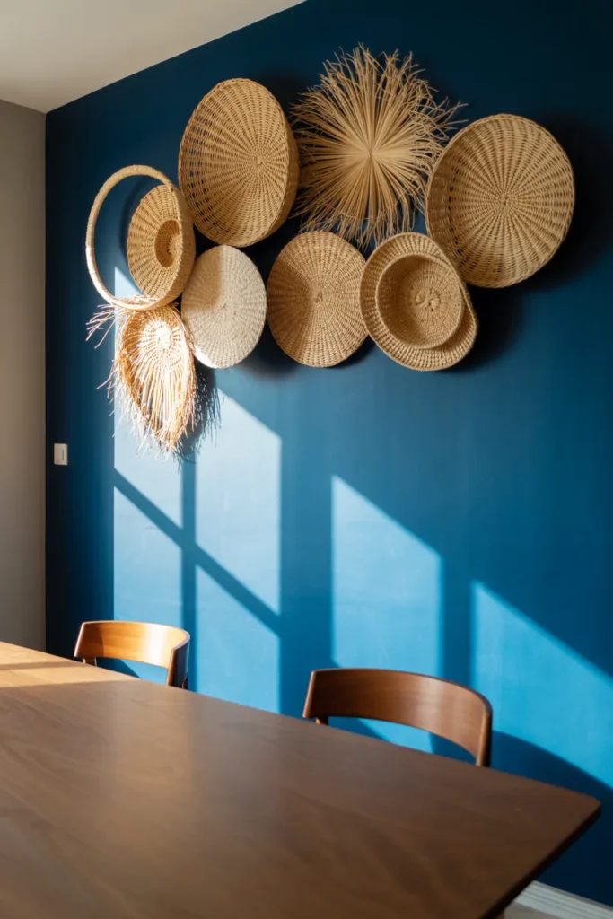 Oversized "Basket Gallery" Wall