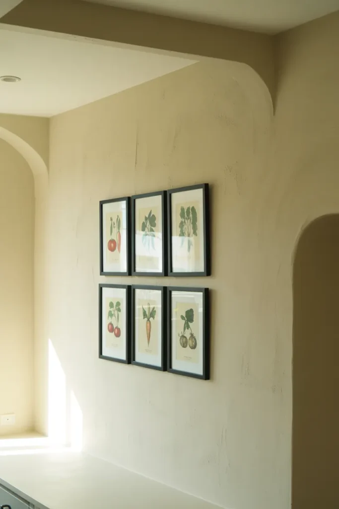 Framed Vintage Seed Packets or Botanical Illustrations