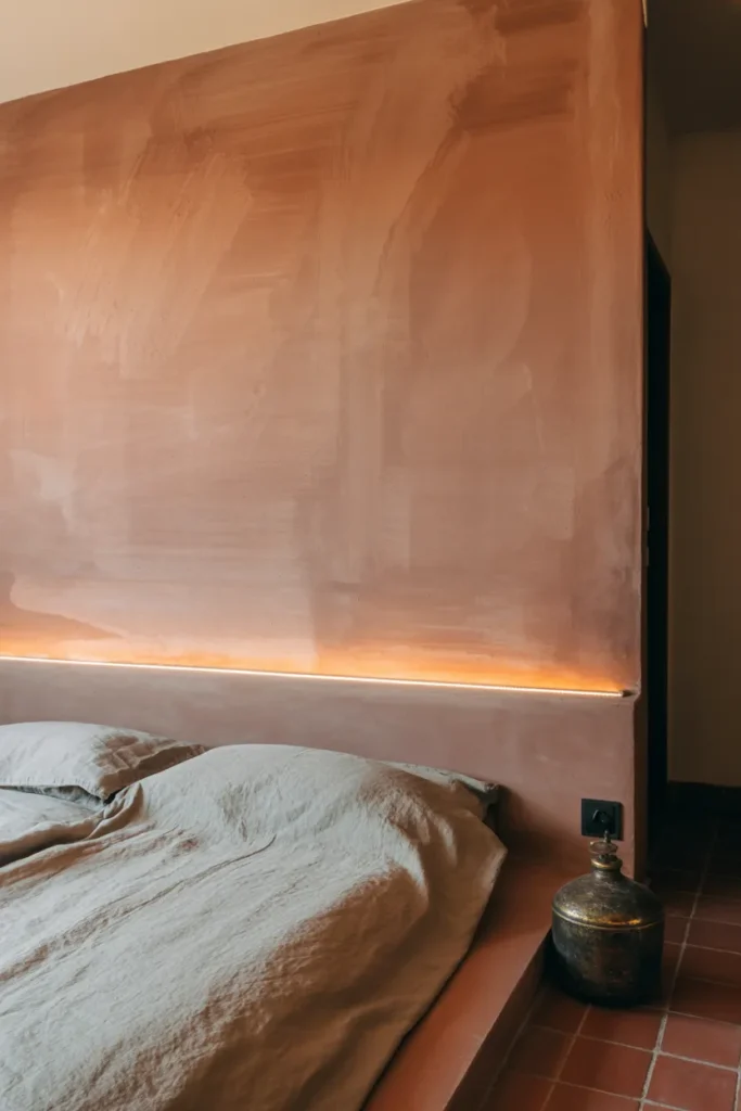 Limewash or Plaster Treatment as the Decor Itself